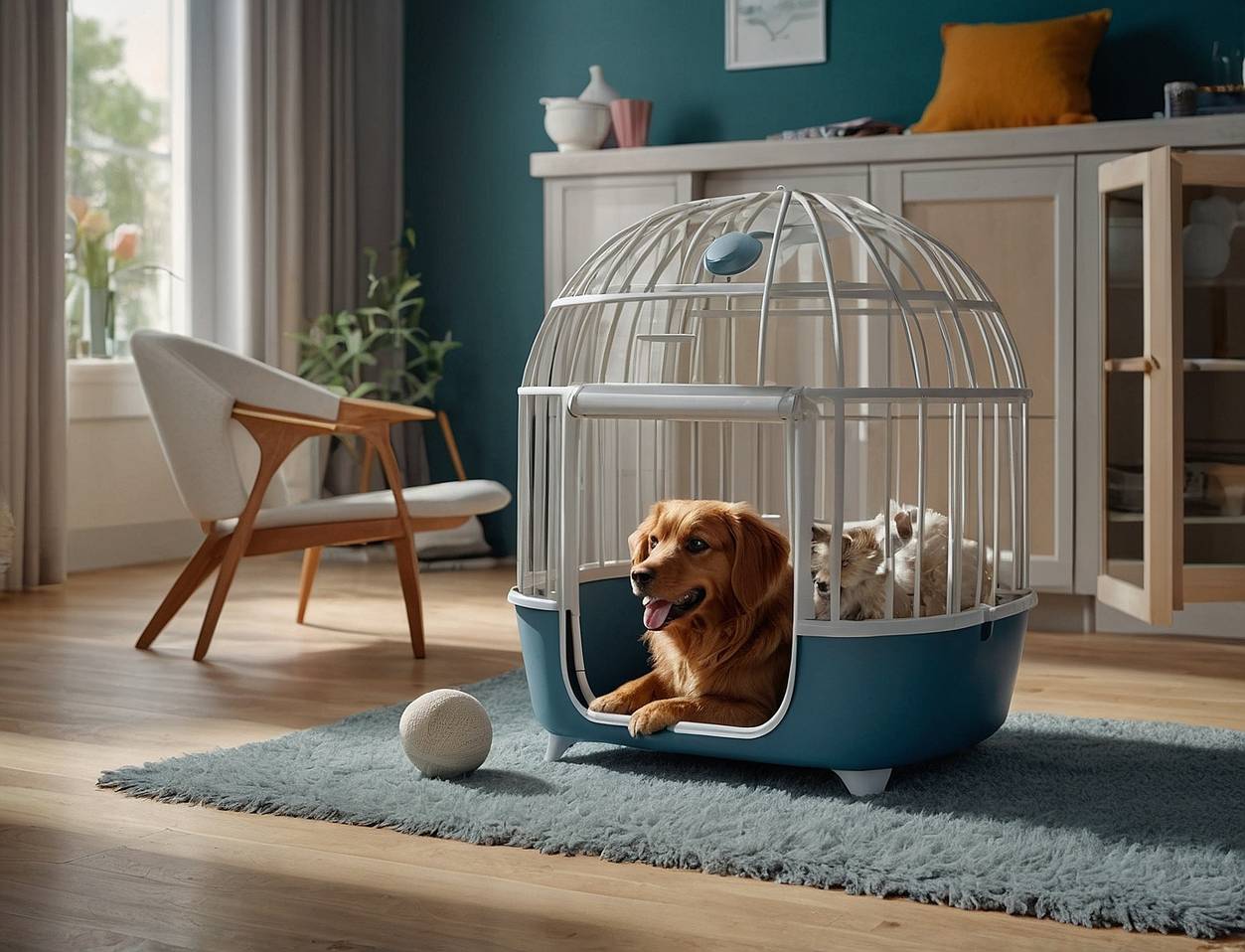 Puppy-Proof Canvas: Crafting a Pet-Friendly Sanctuary